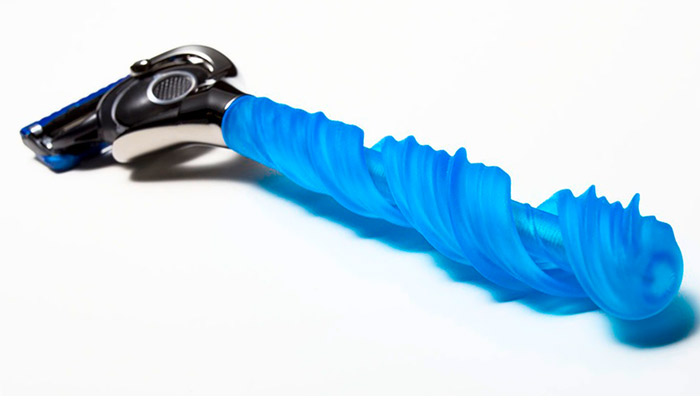 Gillette afeitadora impresa en 3D