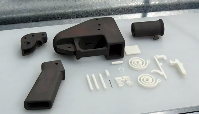 armas de fuego impresas en 3D