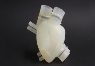 corazón impreso en 3D