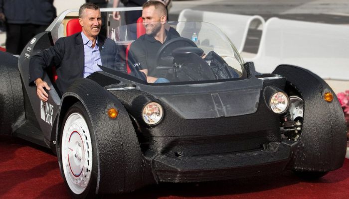 3D printed electric vehicles