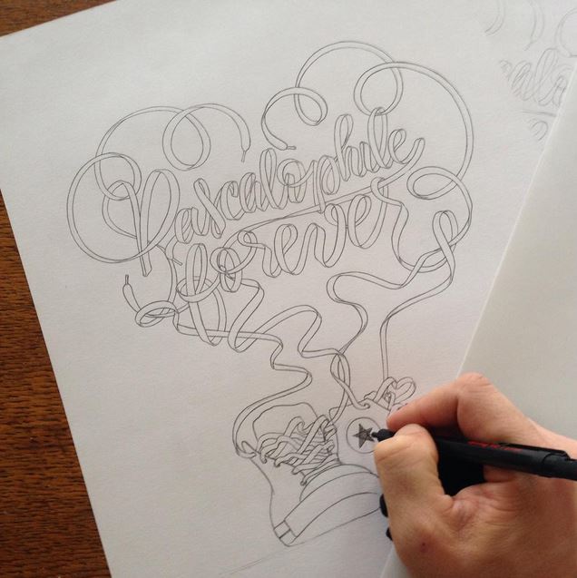 Lettering de Remy Boire