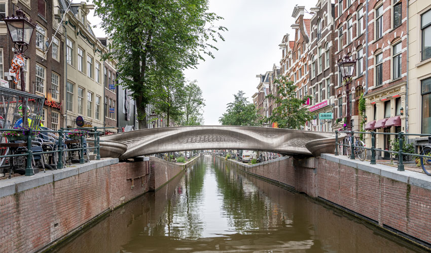 puente 3D Ámsterdam