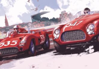 película ferrari impresión 3D