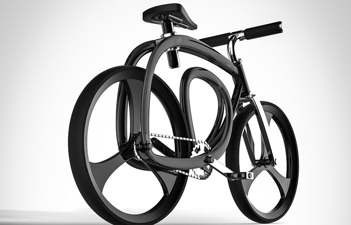 futuristic bicycle