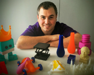 Pablo Murillo, organizador del Zaragoza Maker Show