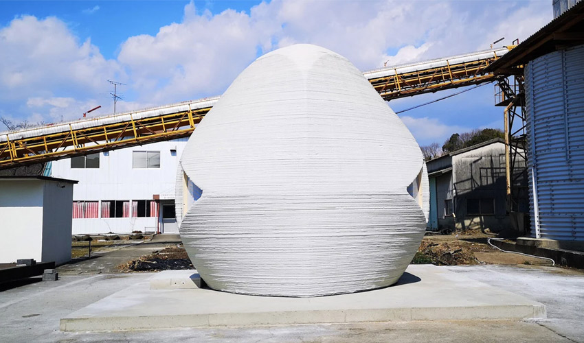 casa sferica 3D