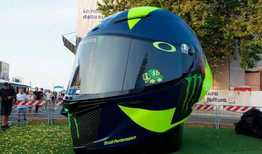 casco 3d Rossi