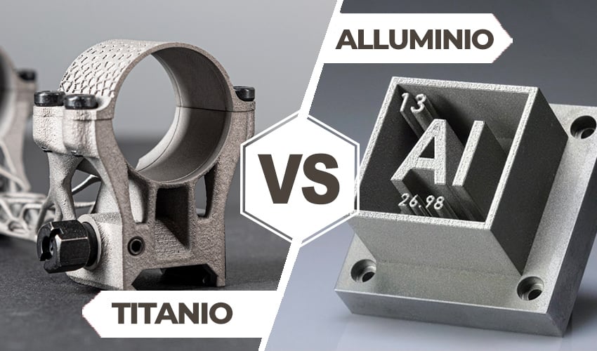 titanio alluminio