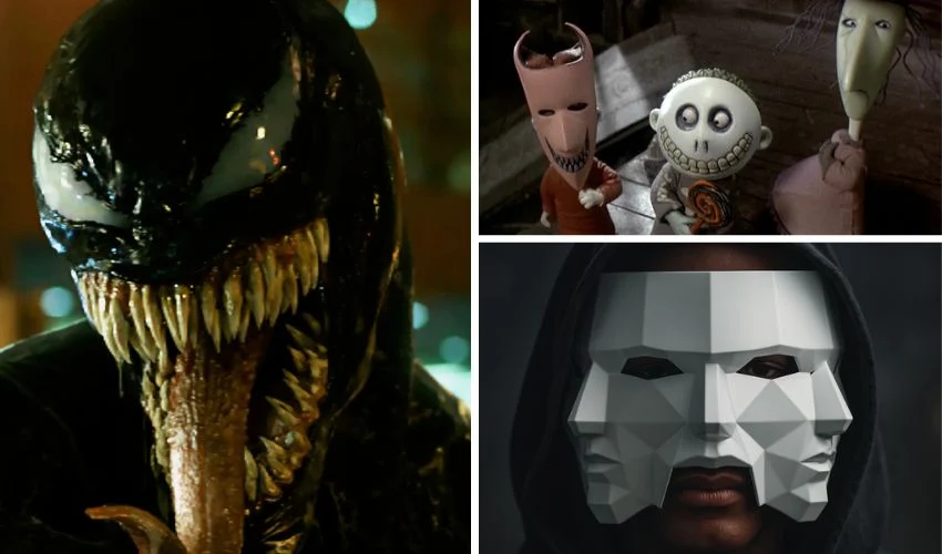 Halloween 3D masks