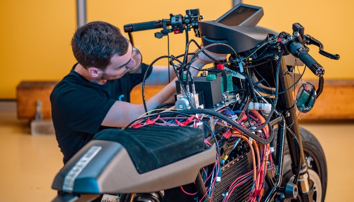 3D printed motorcycle