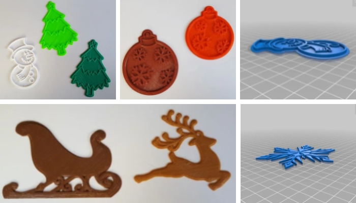 decorazioni natalizie da stampare in 3D