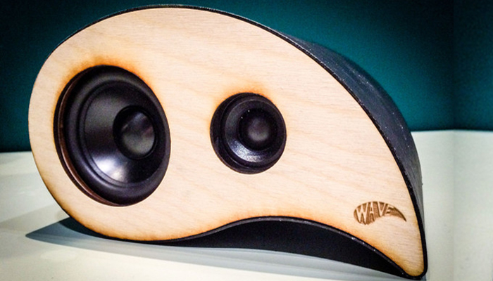 Wave Speaker with Raspberry Pi