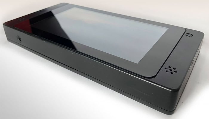 3D printed tablet with raspberry pi