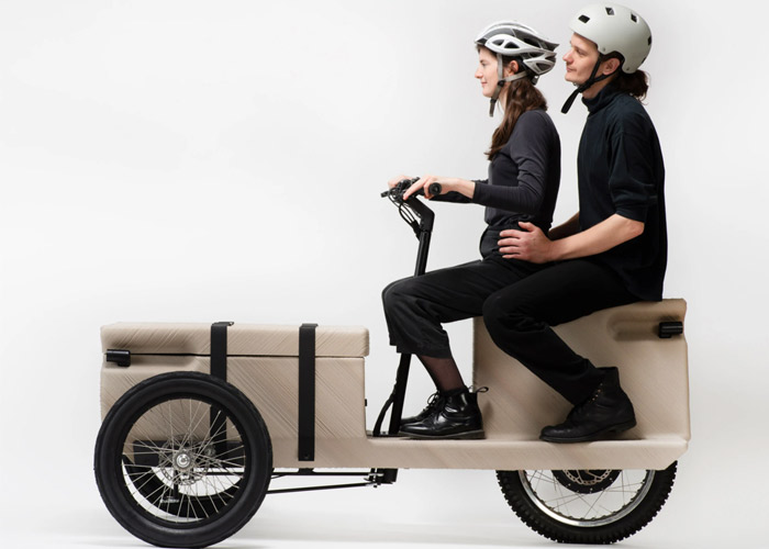 A 3D printed electric tricycle