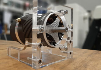 moteur électrique imprimé en 3D