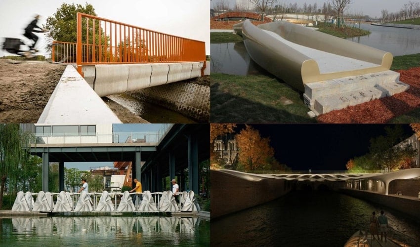 ponts imprimés en 3D