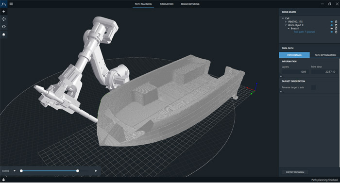 robot industriali stampanti 3D