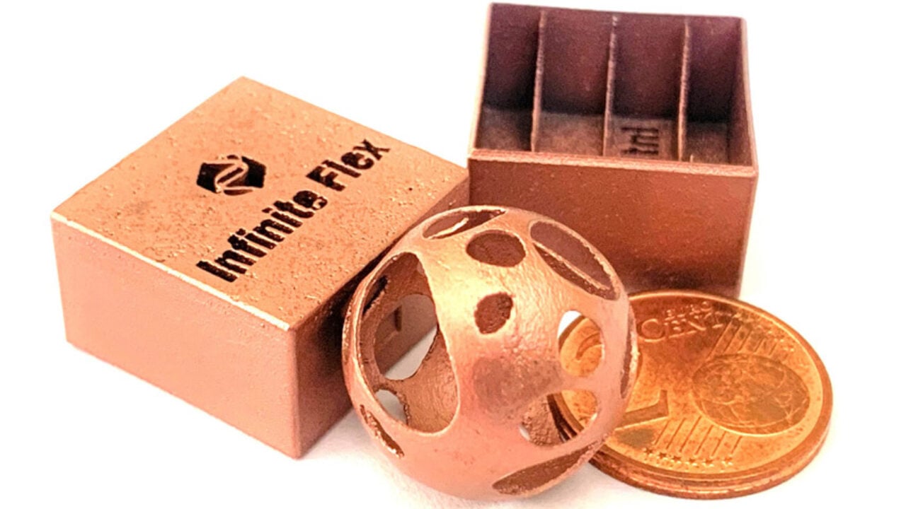 Digital Metal lance une poudre de cuivre pur pour sa technologie à jet de  liant