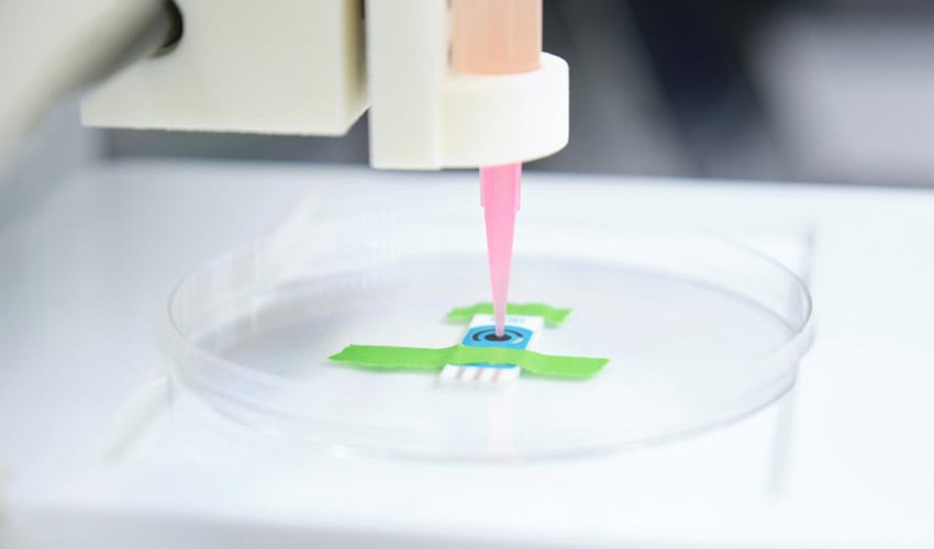 bio-impression 3D microfluidique