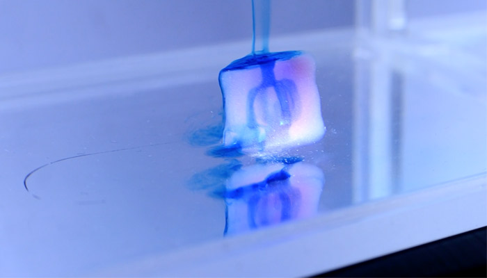 Opaque Resin 3D printing process