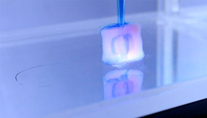 opaque resin 3D printing process