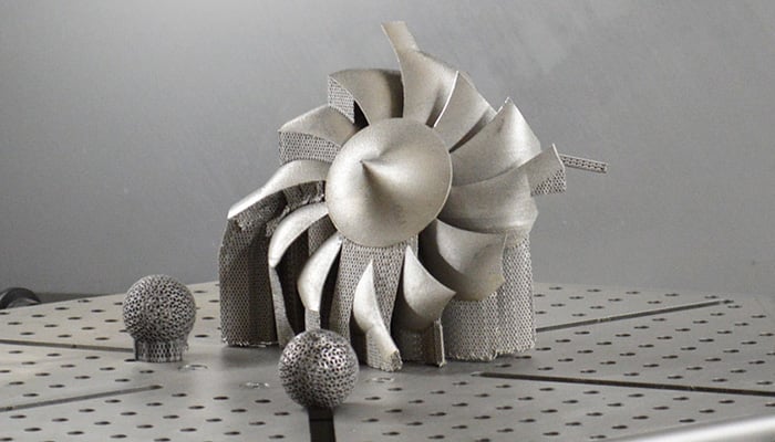 Aerospace 3D printed parts