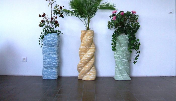 Vases béton 3D-LINE