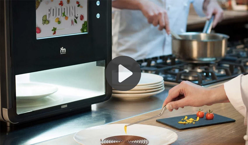 impression 3D futur de la cuisine