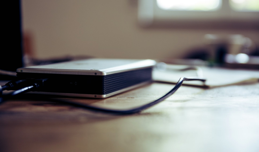 Un disque dur externe