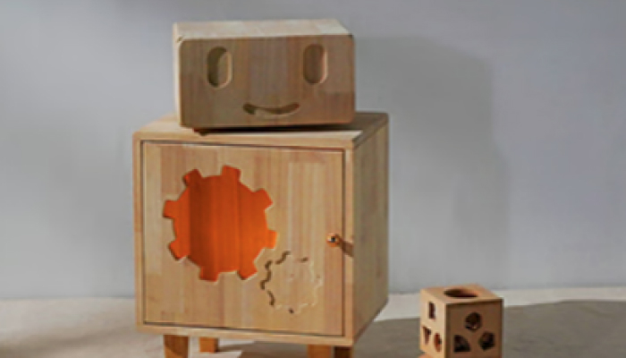 Robot en bois