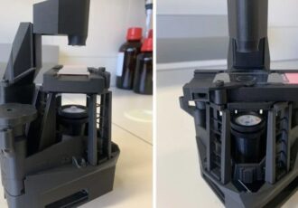 microscope imprimé en 3