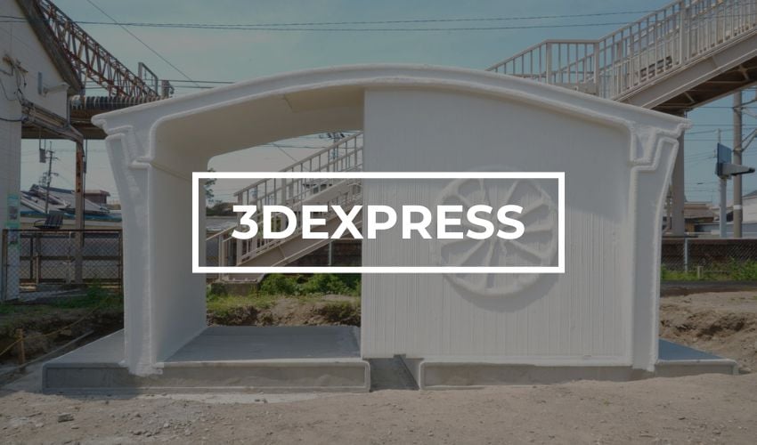 gare imprimée en 3D