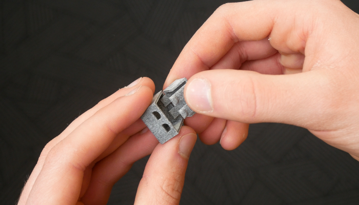clips imprimés en 3D