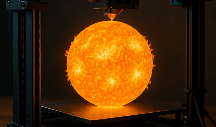 impression 3D soleil