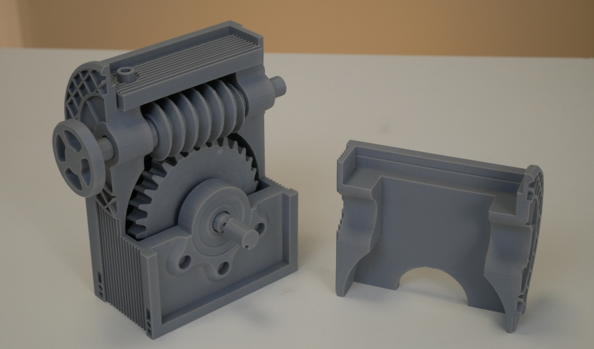 Un assemblage d'impressions 3D