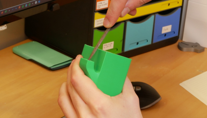 poncage d'une impression 3D