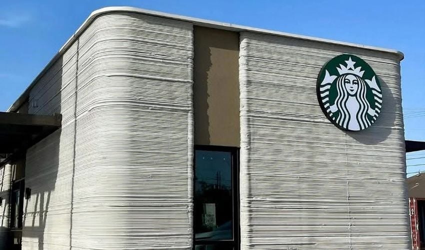 starbucks imprimé en 3D