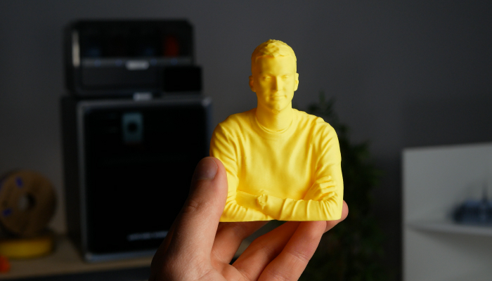 Statuette imprimée en 3D