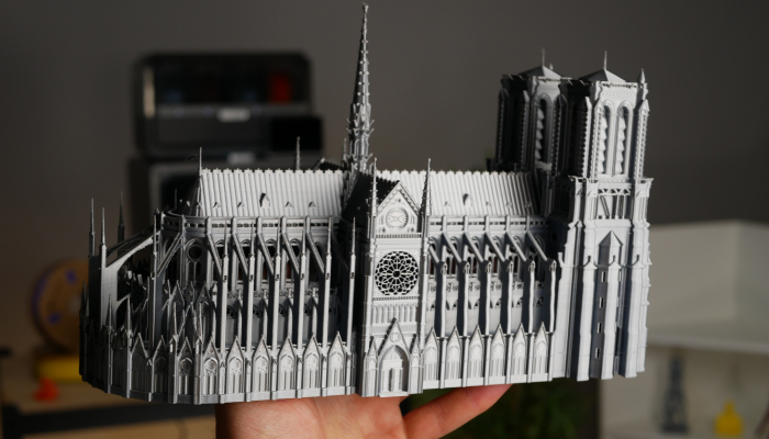 Notre dame imprimée en 3D