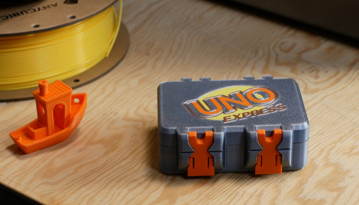 Boite de jeu UNO imprimée en 3D