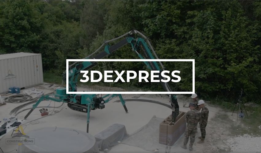 impression 3D béton armée