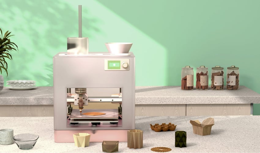 imprimante 3D déchets alimentaires