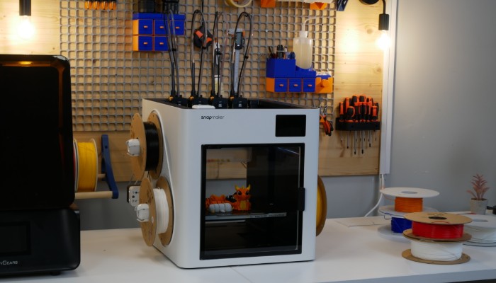 la snapmaker u1 sur notre banc de test