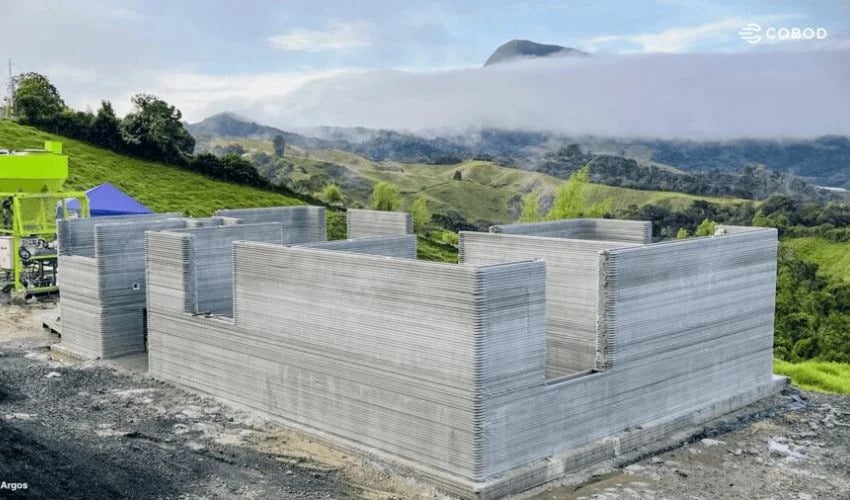 logement social imprimé en 3D