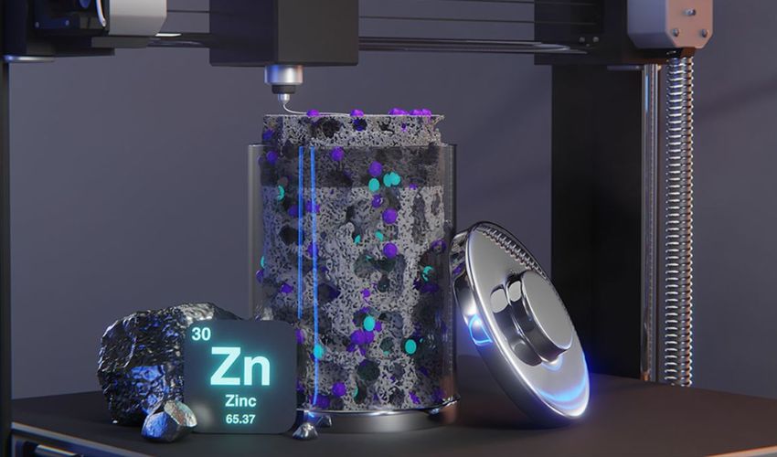 batterie imprimée 3D