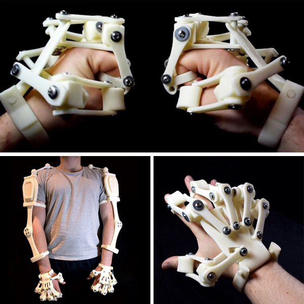 7. Les exosquelettes imprimés en 3Dde 3D Print It 