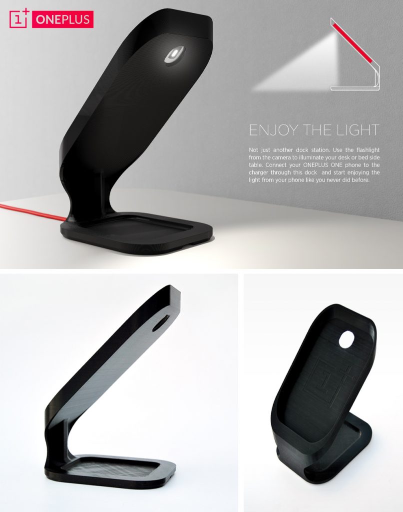 One plus one lamp set