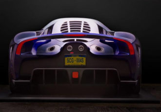 supercar imprimé en 3D