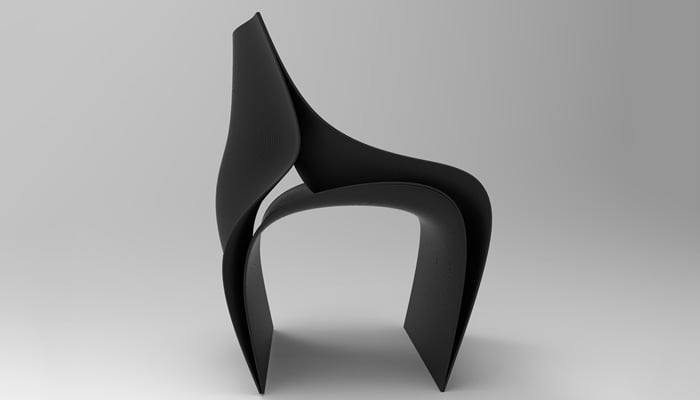 chaises imprimées en 3D