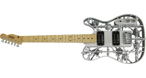 Heavy Metal, la première guitare en aluminium fabriquée par impression 3D